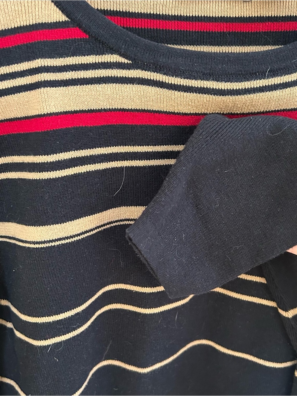 VINTAGE All Points By Reference Point Striped Sweater - Picture 5 of 6